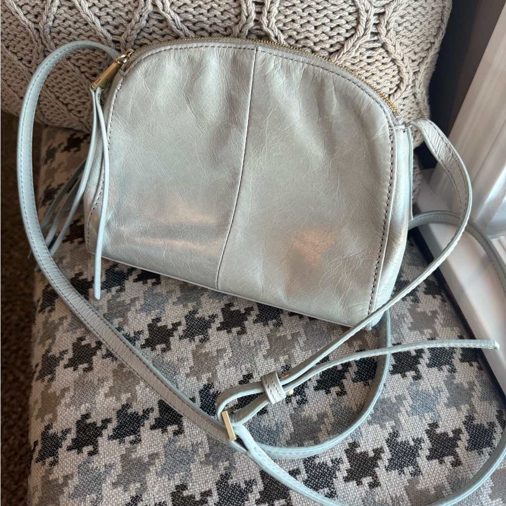 HOBO Light Gray Crossbody
